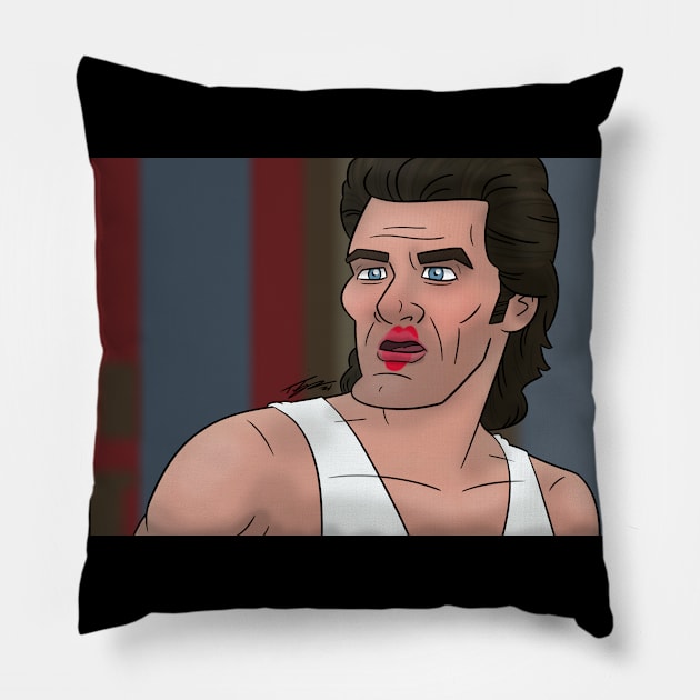 Jack Burton Pillow by Tuckerjoneson13