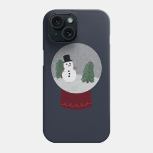 Winter Snow Globe Phone Case