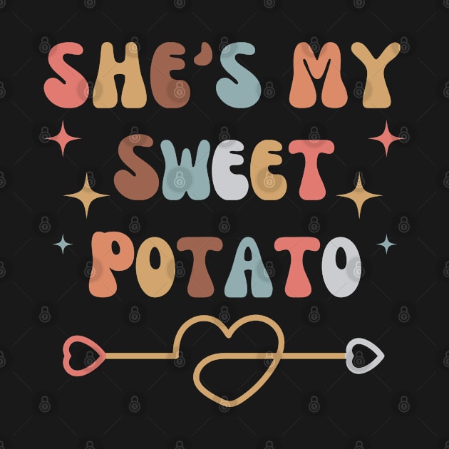 Thanksgiving Couples Matching Party - She's my sweet potato by JunThara