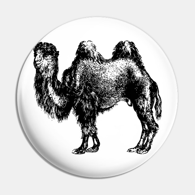 Camel Pin by linesdesigns