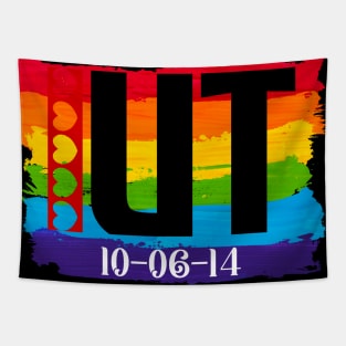 Utah Gay Marriage Date Tapestry