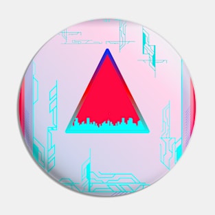 Tec-City Mirror Pin