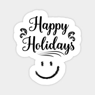 Happy Holidays Magnet