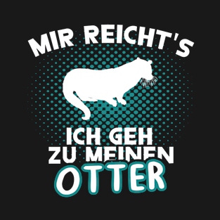 Otter Liebhaber Besitzer Zwergotter Fan Liebhaber T-Shirt