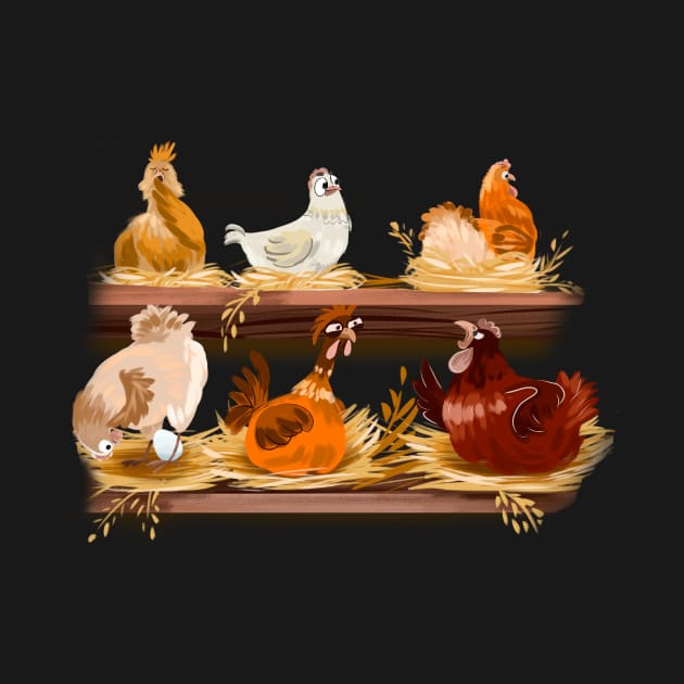 Chickens by pimkie