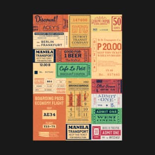 Vintage tickets T-Shirt