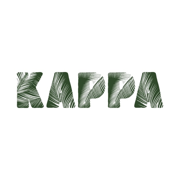 Kappa Leaf Letters by Rosemogo