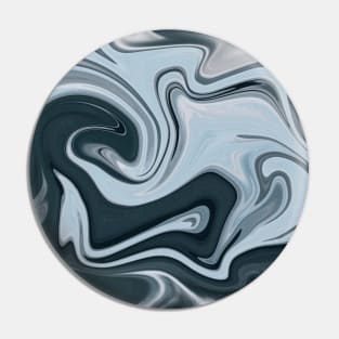 Blue dark blue marble pattern Pin