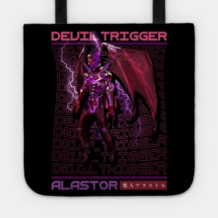 Alastor Devil trigger brutalism Tote