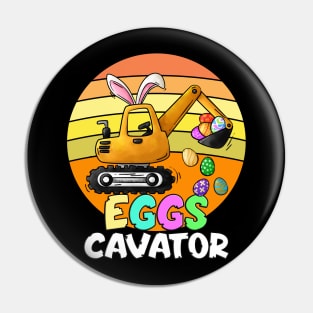 Easter EggsCavator Digging Easter Eggs Pin