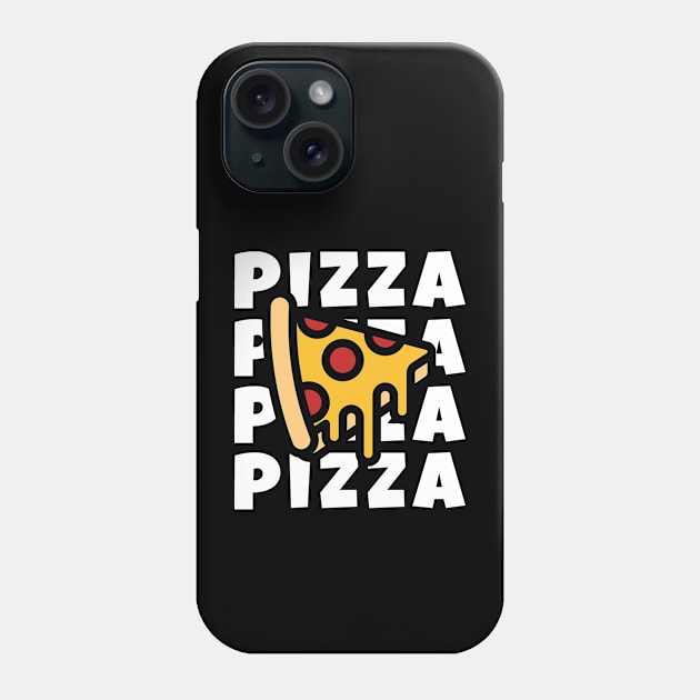 Happy Cute Pizza Slice Funny Foodie Shirt Laugh Joke Food Hungry Snack Gift Sarcastic Happy Fun Introvert Awkward Geek Hipster Silly Inspirational Motivational Birthday Present Phone Case by EpsilonEridani