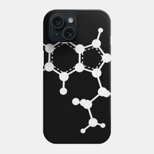 Serotonin Molecule Phone Case