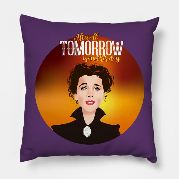 Tomorrow Pillow by AlejandroMogolloArt