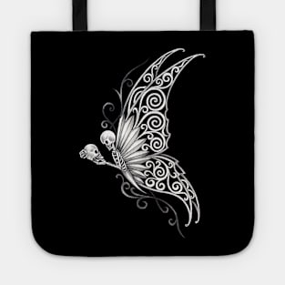 Fairy skeletons surrealist tattoo. Tote