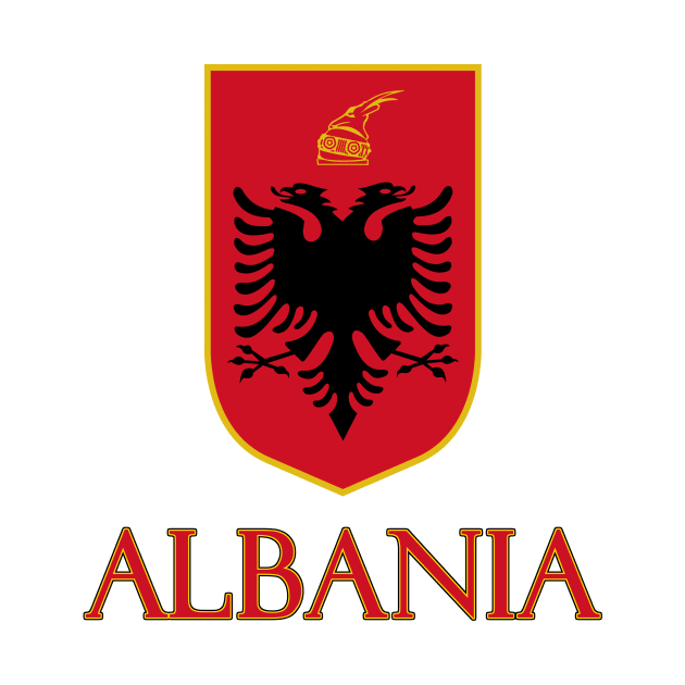 Albania - Albanian Coat of Arms Design by Naves