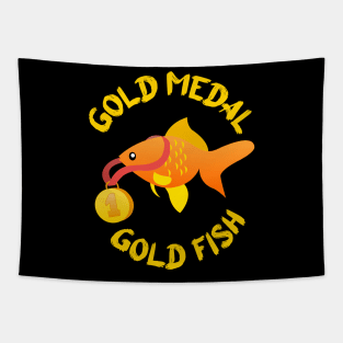 Gold Medal Gold Fish Tapestry