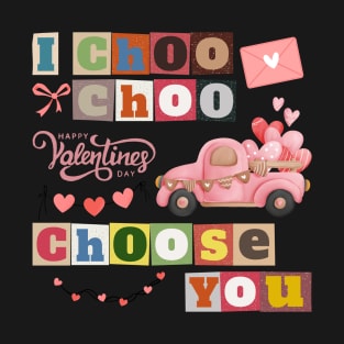 Love is Pawsitively Wild: Choose Your Style Valentine on This T-Shirt! T-Shirt