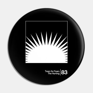 Tears For Fears - The Hurting / Minimalist Graphic Artwork Pin