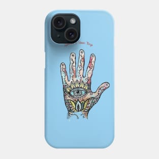 Hamsa Hand - Mysteries & Hidden Things. Phone Case