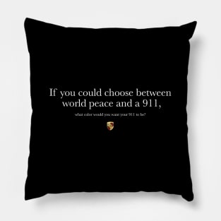 World Peace Pillow