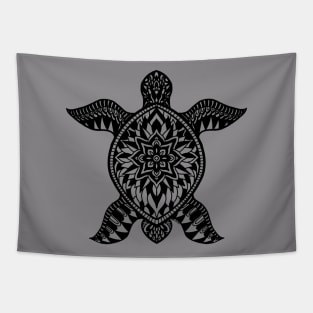 Sea turtle mandala Tapestry