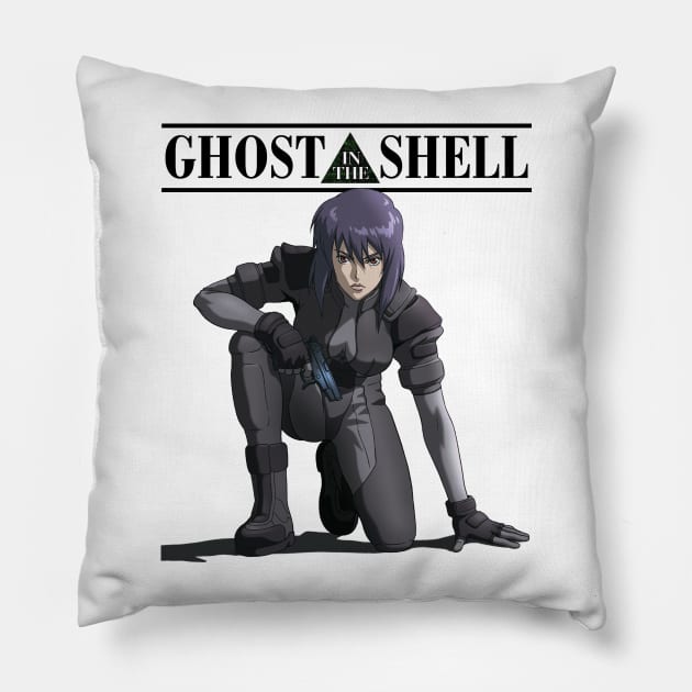 Ghost In The Shell's Kusanagi Pillow by HardTiny