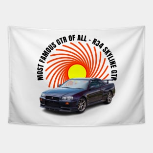 R34 GTR Tapestry