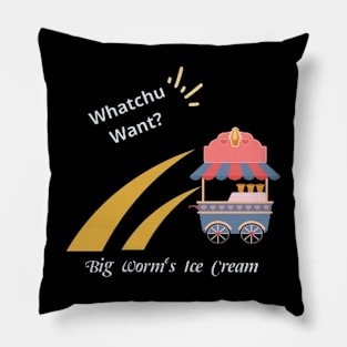 Big Worm's Ice Cream,Los Angeles Pillow