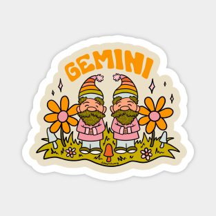 Gemini Gnome Magnet