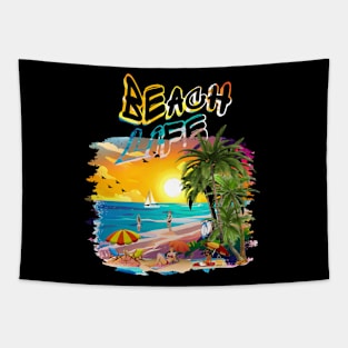 Beach Life Tapestry