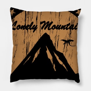 Lonely Mountain Pillow