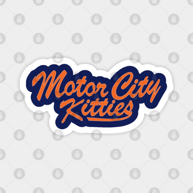 Motor City Kitties Magnet by Nagorniak