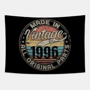 Classic 24th Birthday Gift For Men Women Vintage 1996 Tapestry