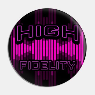 Hi Fi Purple Pin