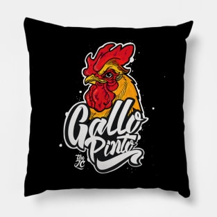 gallo pinto Pillow