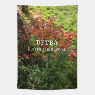 DFTBA fall leaves Tapestry