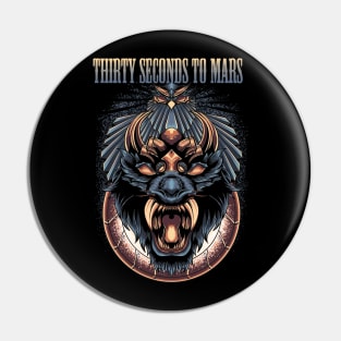 THIRTY AND MARS BAND Pin