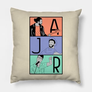 AJR Brothers Cartoon Pillow