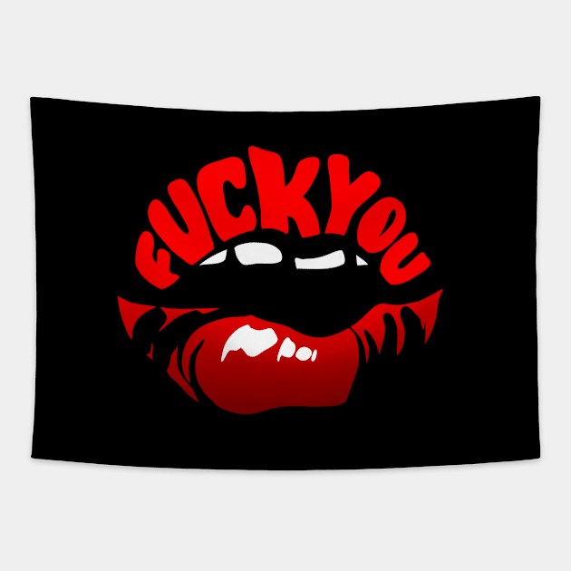 Fuck you Tapestry by Pevuna