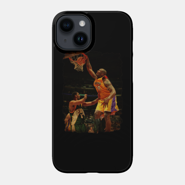 Shaquille Oneal vintage Basketball Phone Case TeePublic