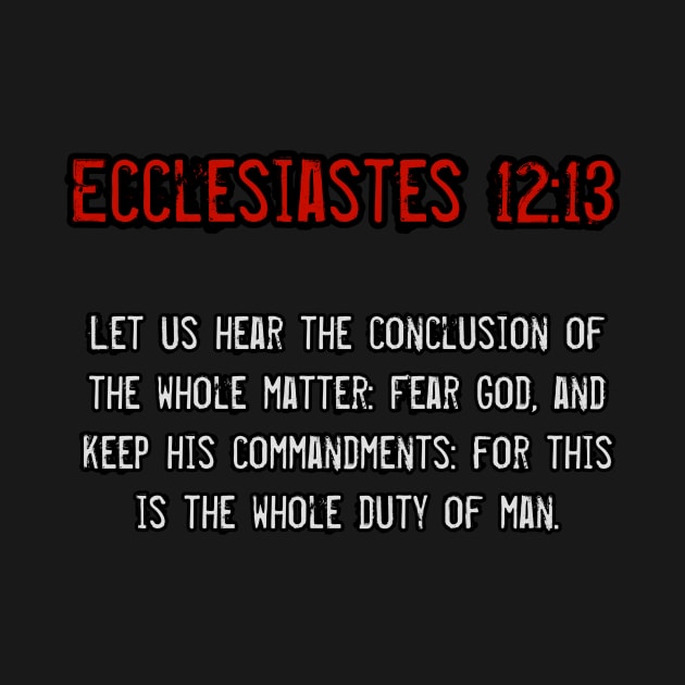 Ecclesiastes 12:13 by Yachaad Yasharahla