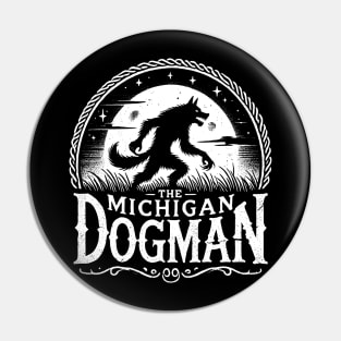 The Michigan Dogman Pin