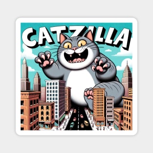 Catzilla Magnet