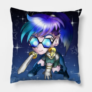 dnd paladin chibi Pillow