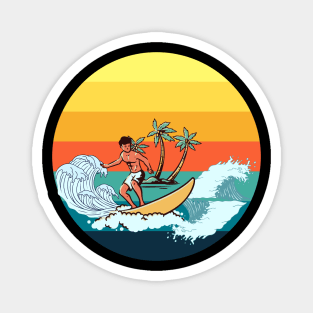 Catch the Wave of Adventure Magnet