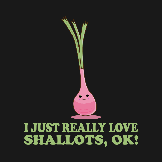 I Just Really Love Shallots, Ok! Cute Kawaii Shallot by KawaiinDoodle