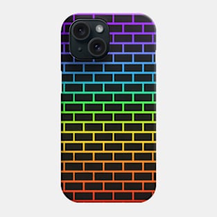 Rainbow bricks Phone Case