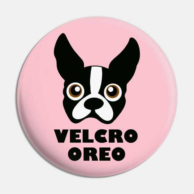 Velcro Oreo Pin by Colonel JD McShiteBurger