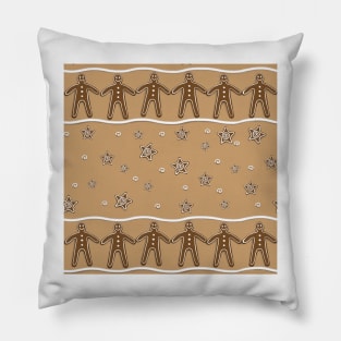 Ginger bread pattern Pillow