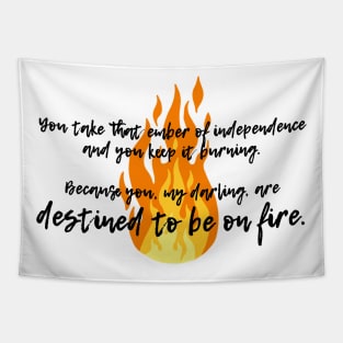 Destined to be on fire - Schitt's Creek Tapestry